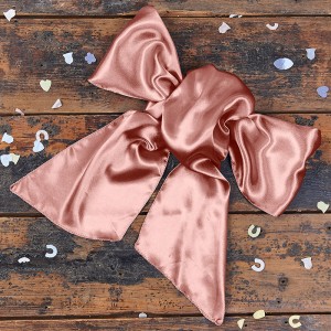 Satin Blush Bow