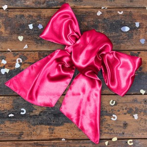 hot pink bow