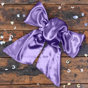 lilac bow