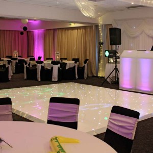 wedding dance floor hire