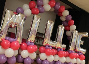 Foil Balloon Lettering