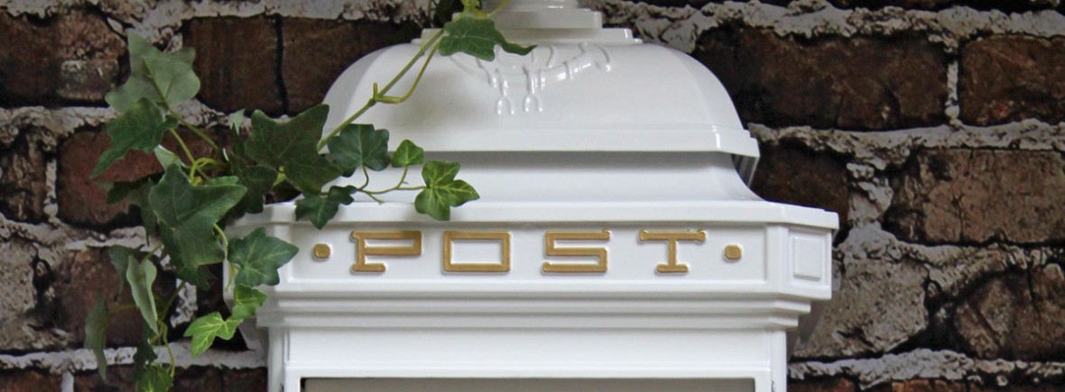 metal wedding post box